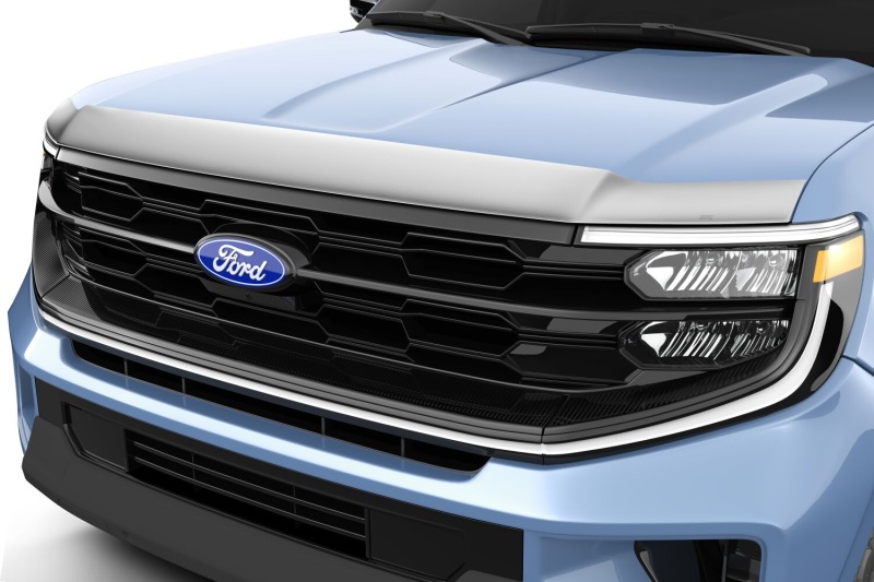 Ford Expedition Hood Deflector - Husky Liners - Aeroskin - Chrome - 2025+